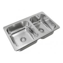 JOHNSON pileta doble con antirrebalse R63/18F CR