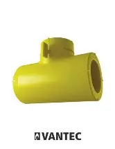 VANTEC TE 90º REDUCCION Termofusión de gas