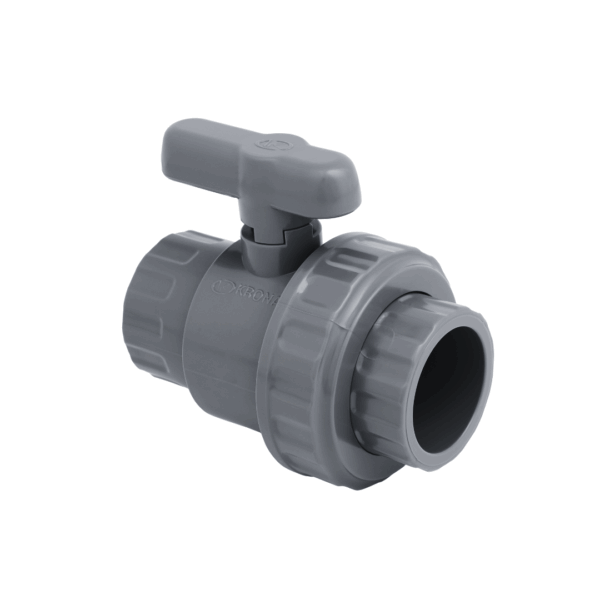 KRONA VALVULA CON UNION DOBLE  SOLDABLE