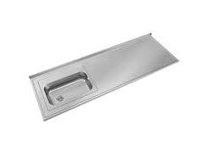 JOHNSON mesada acero 304 de 1,40m pileta lado izquierdo simple Z52