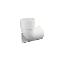 PVC CODO  A 90º CON BASE MH ( macho-hembra )