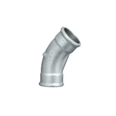 GALVANIZADO CURVA A 45º HH ( hembra-hembra )