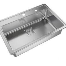 JOHNSON pileta simple con orificio para dosificador QUADRA MAX Q71