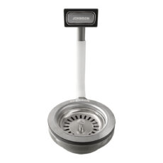 JOHNSON sopapa cocina con canasto AMERICANA 90 mm y antirrebalse