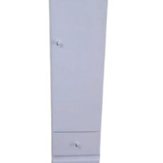 PLACARD O TOLVA DE BAÑO BLANCA CON PUERTA Y CAJON