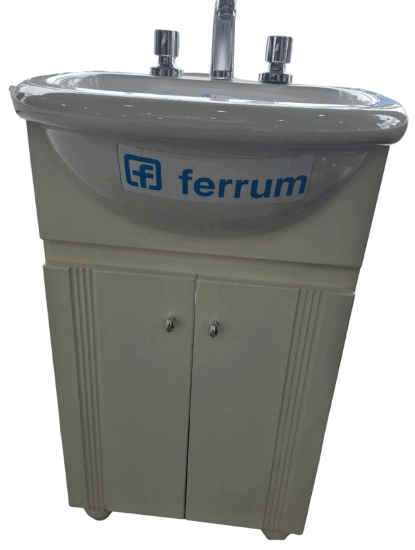 VENECIA 48 CM 2 PUERTAS CON MESADA FERRUM