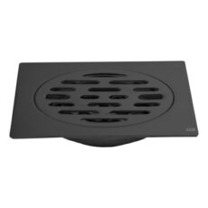 MOZART REJILLA 15X15 cm ABIERTA acero inoxidable negro