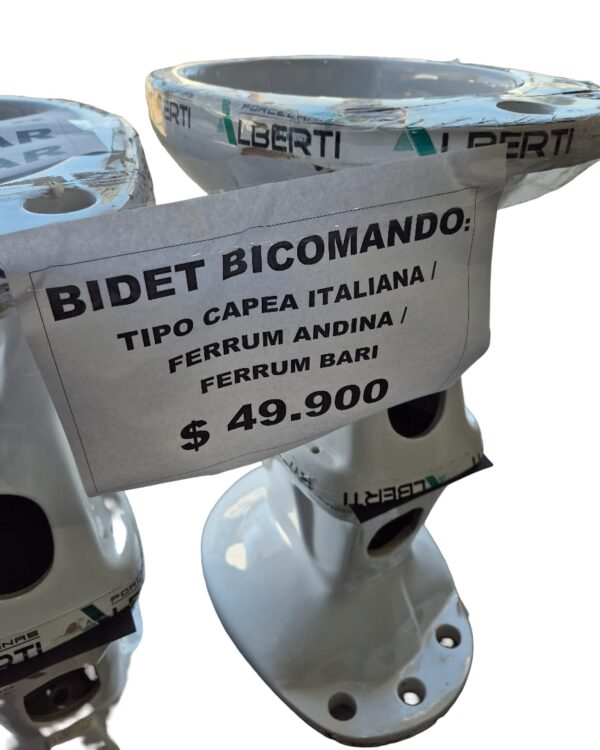 BIDET BICOMANDO $ 49.900 - Imagen 2