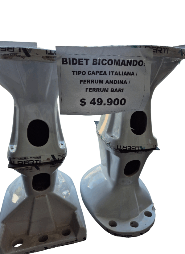 BIDET BICOMANDO $ 49.900
