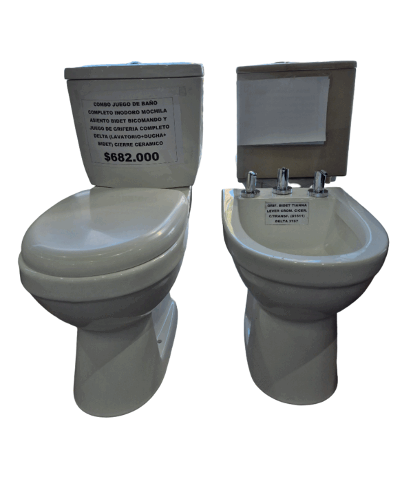 COMBO 4 JUEGO DE BAÑO COMPLETO $ 682.000