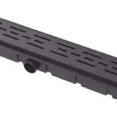 IDEAL desagüe lineal pararelo negro mate 30/60 CM