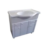 VANITORY AVIGNON 80 CM CON MESADA MARMOL SINTETICO