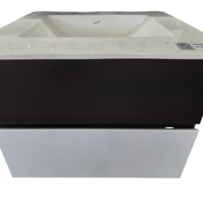 VANITORY LINCE COLGANTE COMBINADO MESADA MARMOL SINTETICO