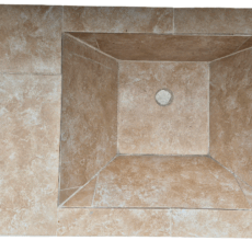 PILETA DE LAVADERO de material con ala