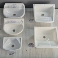 PILETAS PLASTICAS para lavadero y lavatorio