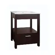 VANITORY EVANO 60 CM WENGUE