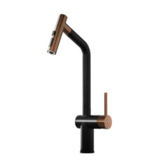 JOHNSON cocina mesada monocomando GLOW BLACK