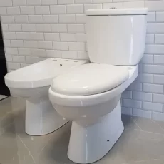 JUEGO COMPLETO inodoro c/ mochila, asiento y bidet VENICE