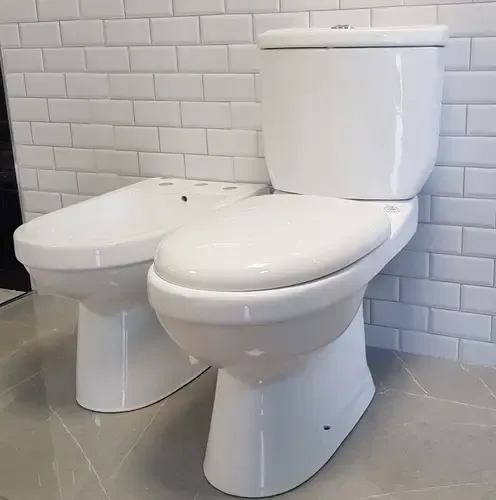 JUEGO COMPLETO inodoro c/ mochila, asiento y bidet VENICE