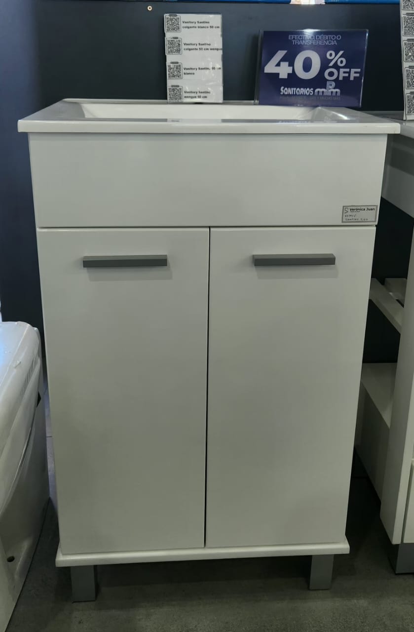 VANITORY SANTINO 50 CM BLANCO