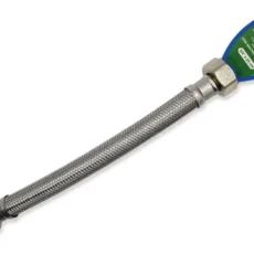 DINATECNICA FLEXIBLE DE AGUA mallado con macho giratorio 1/2"