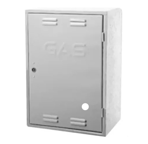 GABINETE de gas con puerta de chapa aprobado - Imagen 2
